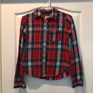 Flannel Button Down Shirt